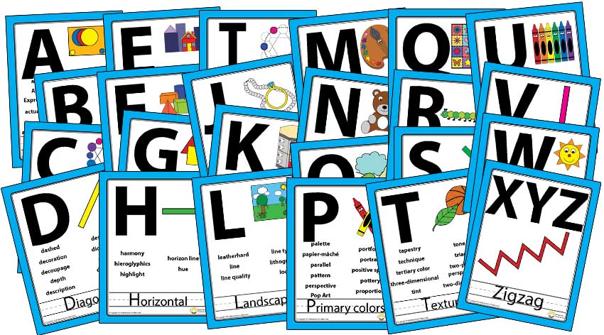 Alphabet Collage 1